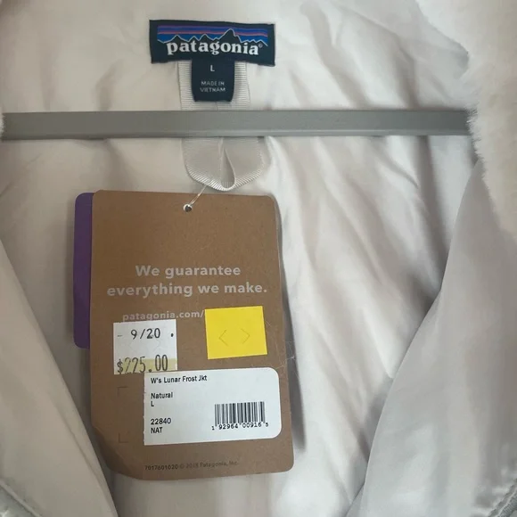 Patagonia Lunar Frost Teddy Jacket NWT large - Picture 2 of 3